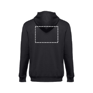 Giacca con cappuccio schiena/spalle