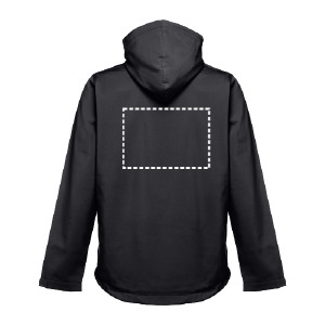 Giacca softshell schiena/spalle