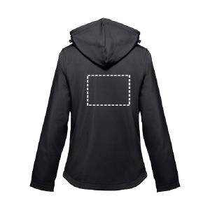Giacca softshell schiena/spalle