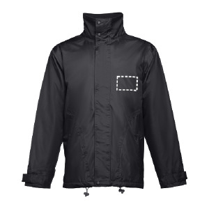 Parka imbottito petto