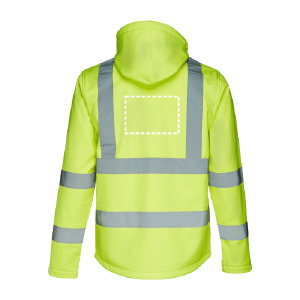 Cappotto ad alta visibilità schiena/spalle