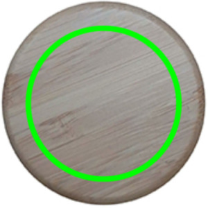 Parte superiore oggetto