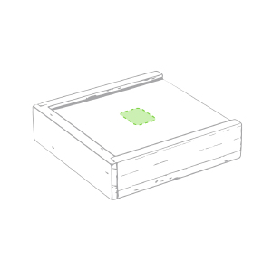 Sulla parte superiore