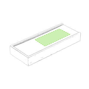 Sulla parte superiore