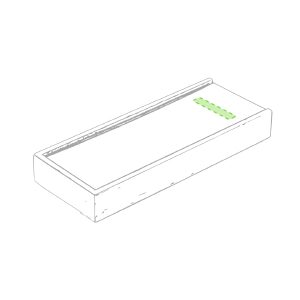 Sulla parte superiore