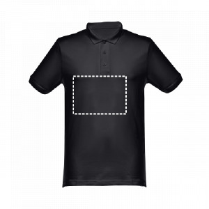 Polo manica corta petto