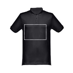 Polo manica corta petto