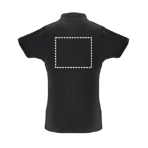 Polo manica corta schiena/spalle