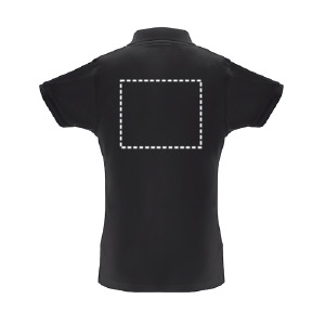 Polo manica corta schiena/spalle