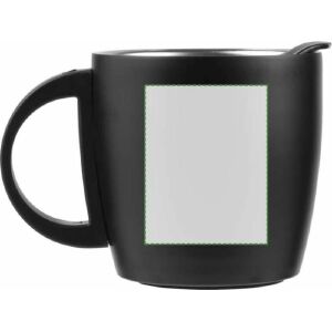 A destra della maniglia