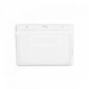 Porta badge fronte superiore