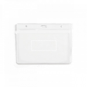 Porta badge fronte superiore