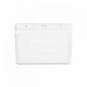 Porta badge fronte superiore