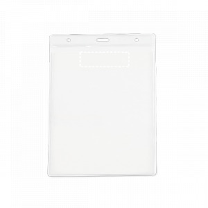 Porta badge fronte superiore