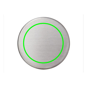 Fronte oggetto centrale