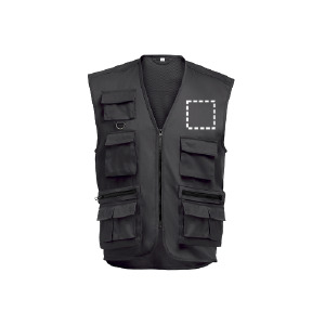 Gilet riflettente schiena/spalle