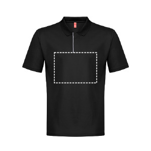 Polo manica corta petto