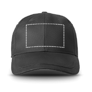 Cappellino con visiera fronte