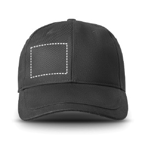 Cappellino con visiera pannello destro