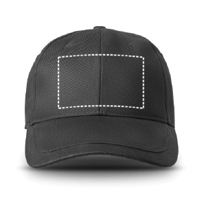 Cappellino con visiera pannello destro