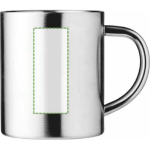 A sinistra della maniglia