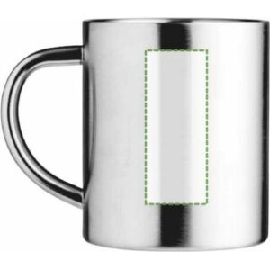 A destra della maniglia