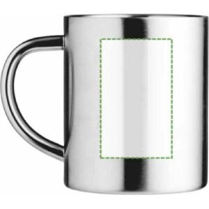 A destra della maniglia