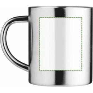 A destra della maniglia