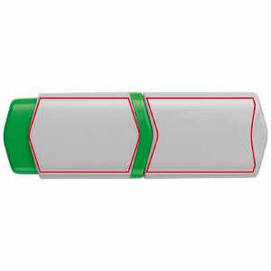 indicatore di testo verde lato 1