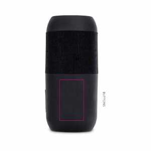 Lato sinistro vicino al pulsante di spegnimento