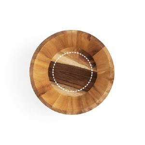 Insalatiera parte interna