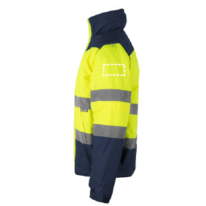 Cappotto ad alta visibilità schiena/spalle