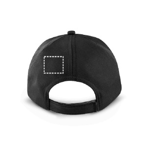 Cappellino con visiera pannello destro