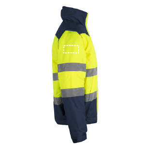 Cappotto ad alta visibilità schiena/spalle