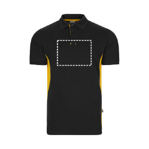 Polo manica corta petto