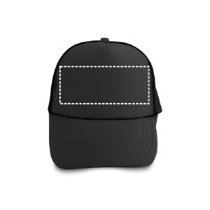 Cappellino con visiera fronte