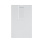 Tessera usb classica personalizzata con stampa digitale color bianco