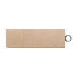 Usb promozionale ecologica in legno velocità 3.0 Ecológico 3.0 color legno chiaro