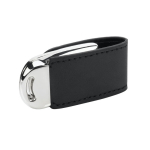 Portachiavi personalizzato in pelle con usb 3.0 USB Elegance 3.0 color nero