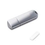 Chiavette usb con logo superficie cromata brillante USB Glossy color argento