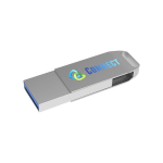 Usb personalizzate connessione 3.0 e 2 connettori USB Dual Twist 3.0 color argento