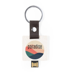 Colorate penne usb personalizzate con logo aziendale Metal Slide color naturale
