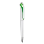Penne per pubblicità economiche in ABS inchiostro blu Cisne Blanco color lime