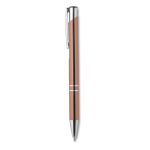 Penna promozionale in alluminio con inchiostro blu Aster