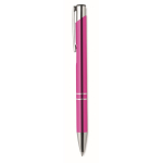 Penna promozionale in alluminio con inchiostro blu Aster