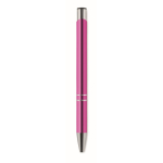 Penna promozionale in alluminio con inchiostro blu Aster terza vista