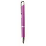 Penna promozionale in alluminio con inchiostro blu Aster