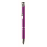 Penna promozionale in alluminio con inchiostro blu Aster seconda vista