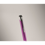 Penna promozionale in alluminio con inchiostro blu Aster quarta vista fotografica