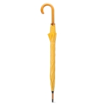 Ombrelli da personalizzare automatici in poliestere 190T Ø104 Basic color giallo seconda vista